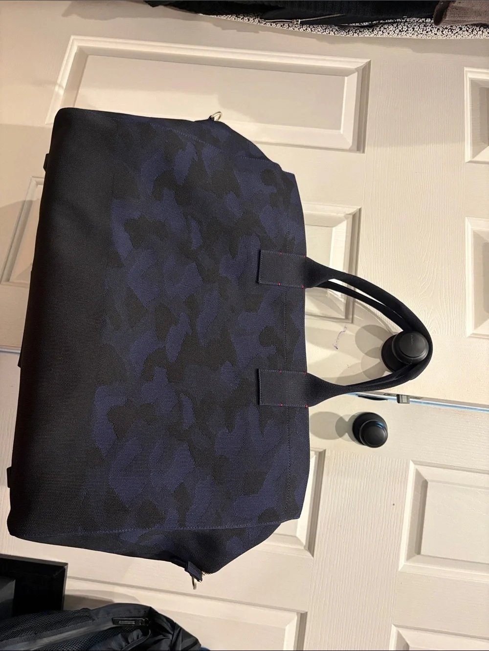 Rothy's Navy Camo Duffel Bag